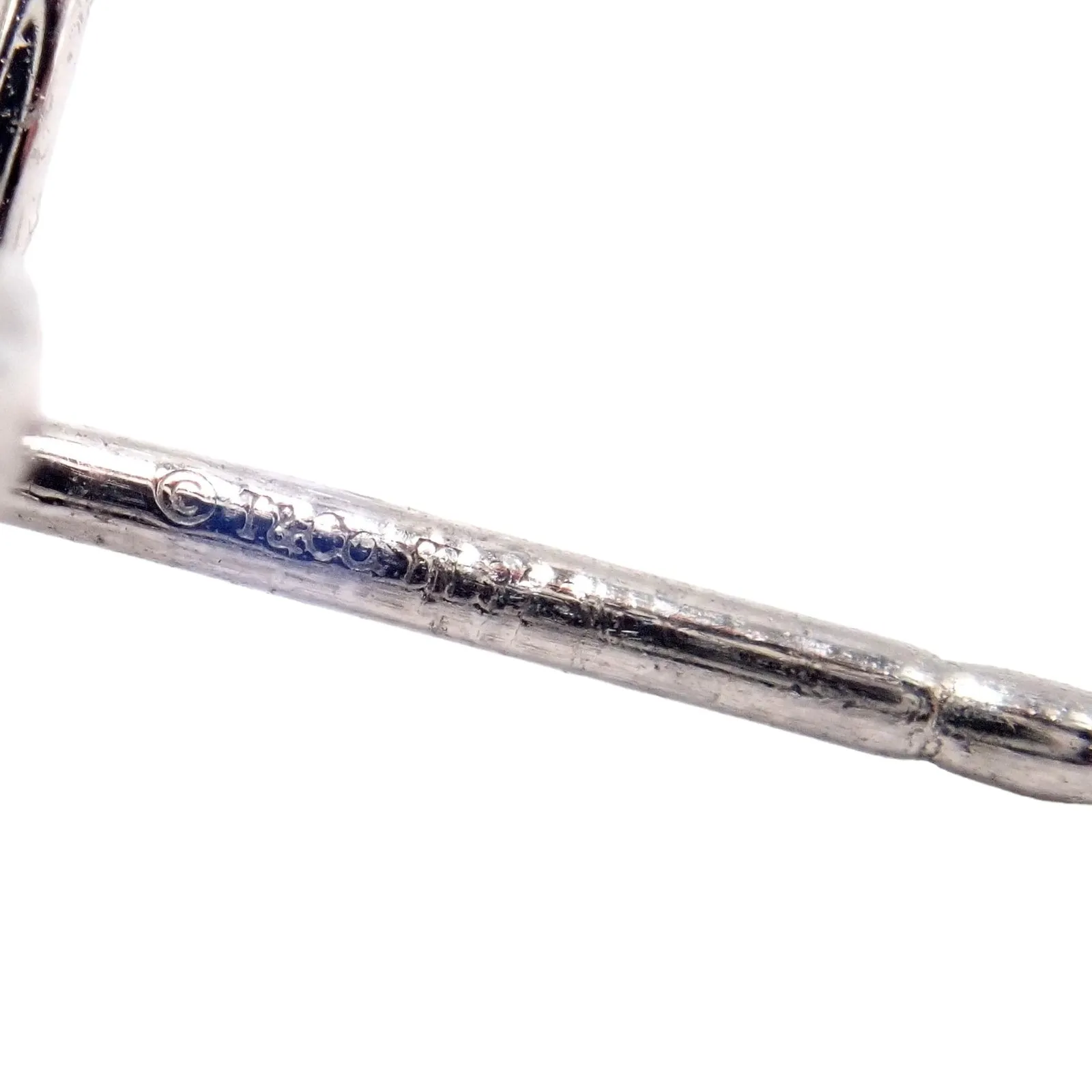 Authentic! Tiffany & Co Platinum Victoria Marquise Cut Diamond Large Earrings