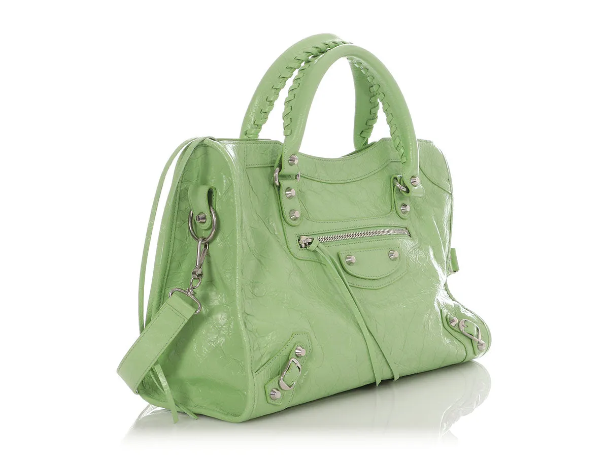 Balenciaga Medium Vert Le City Bag