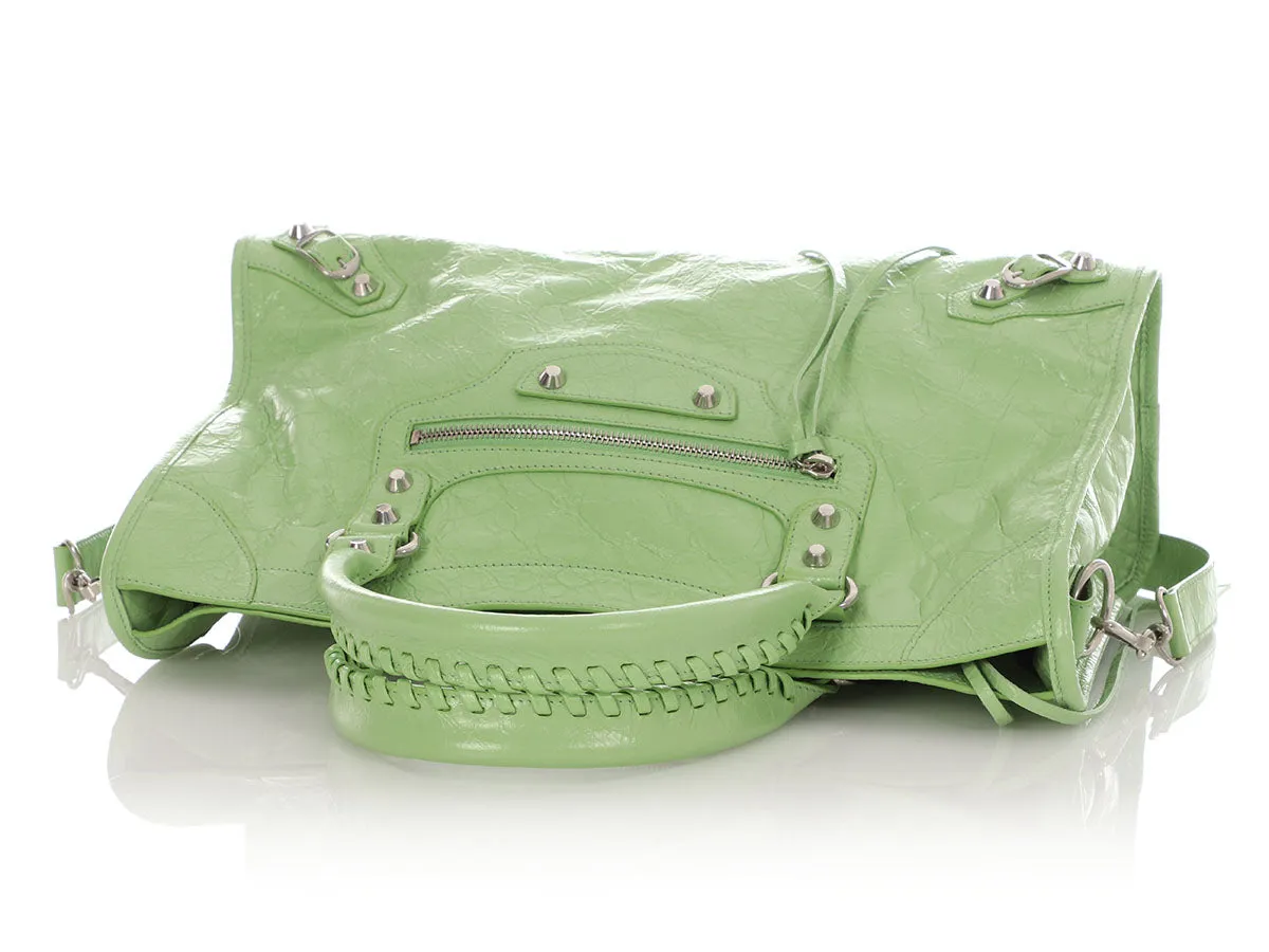Balenciaga Medium Vert Le City Bag