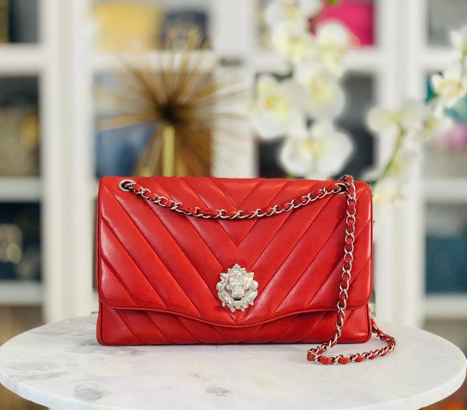 Chanel Le Lion Paris - Venice Jumbo Flap