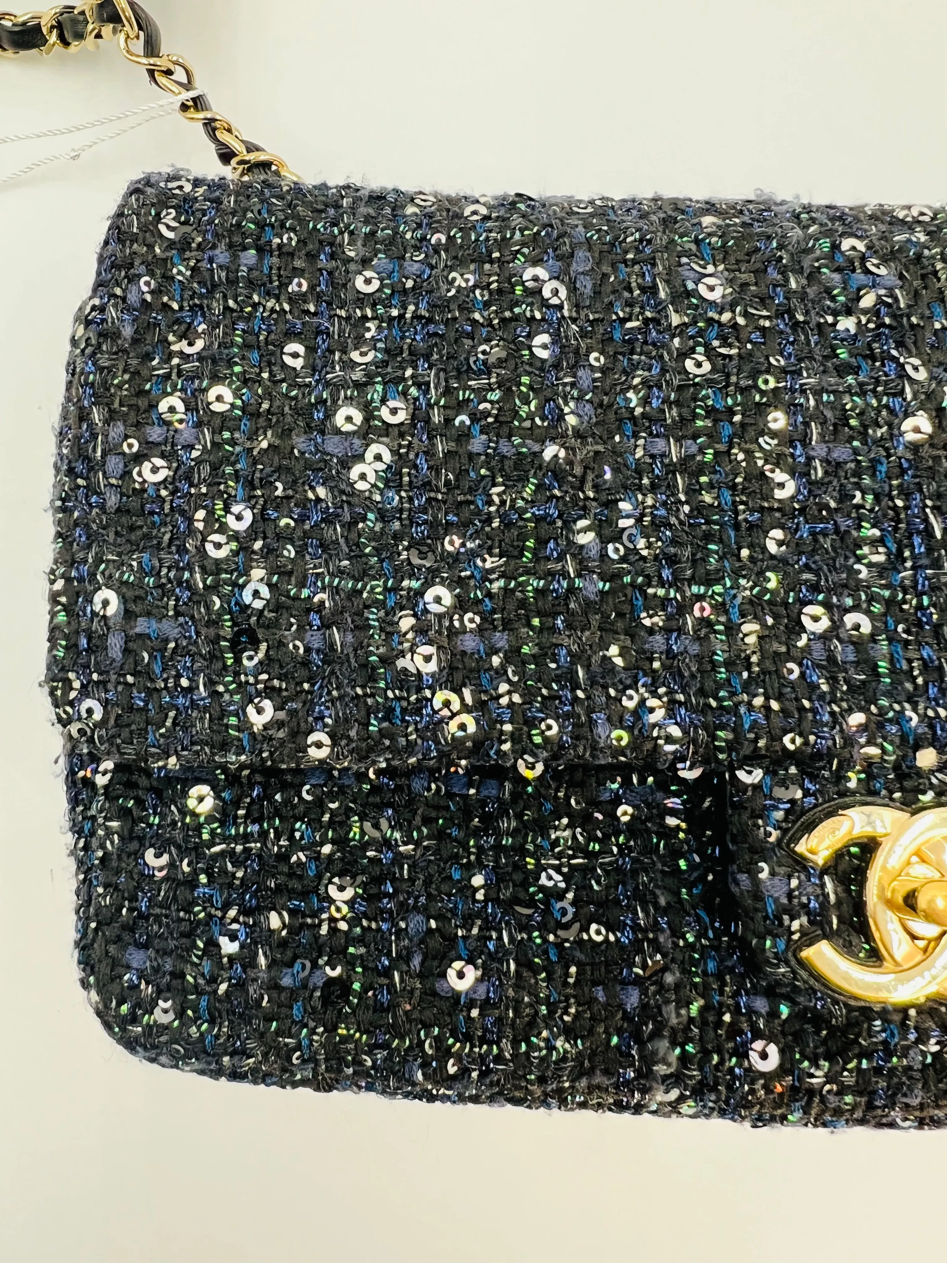 Chanel Sand by the Sea Large Pearl Handle Flap