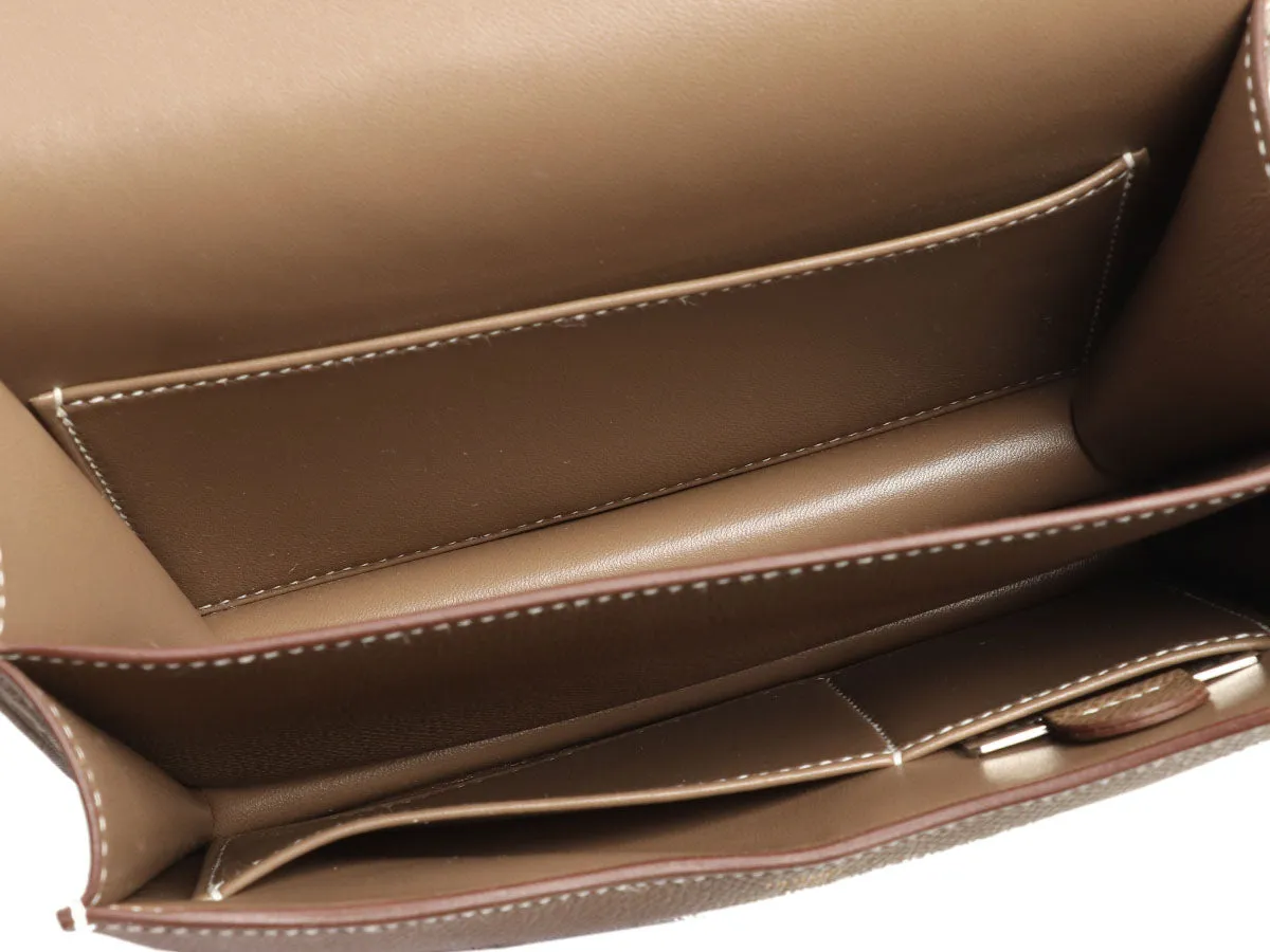 Herms Etoupe Epsom Constance Mirror 18