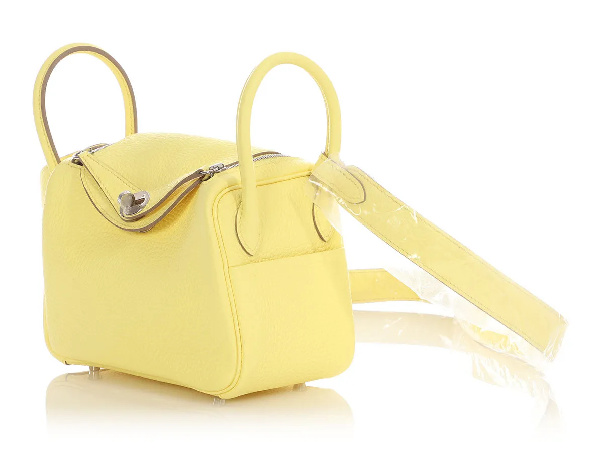 Herms Mini Limoncello Clmence Lindy 20