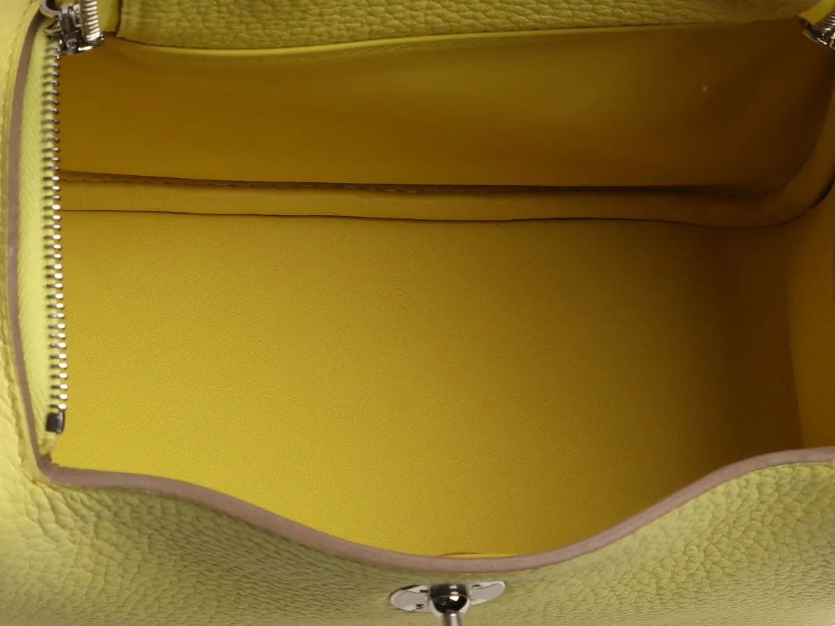 Herms Mini Limoncello Clmence Lindy 20