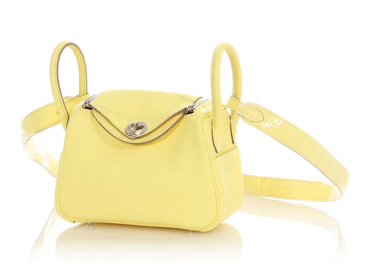 Herms Mini Limoncello Clmence Lindy 20
