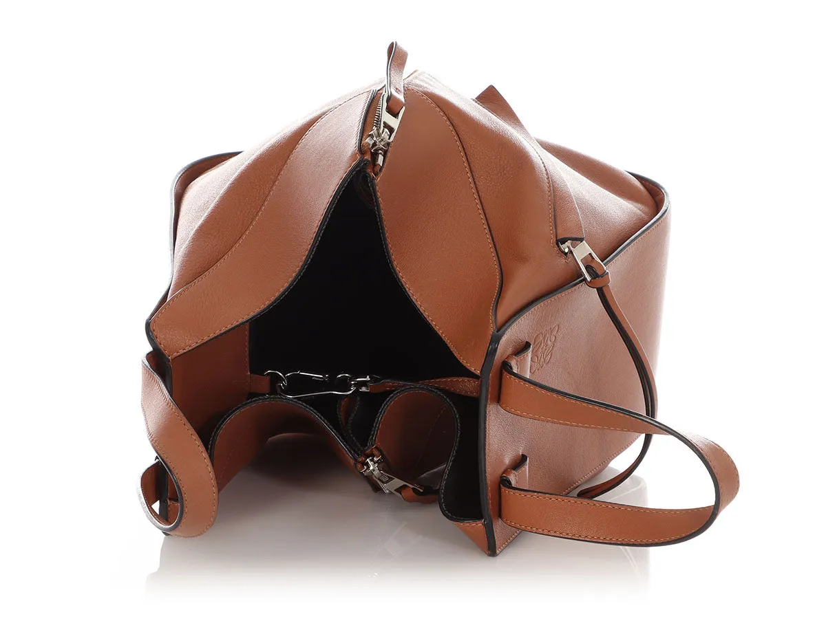 Loewe Small Brown Hammock Bag