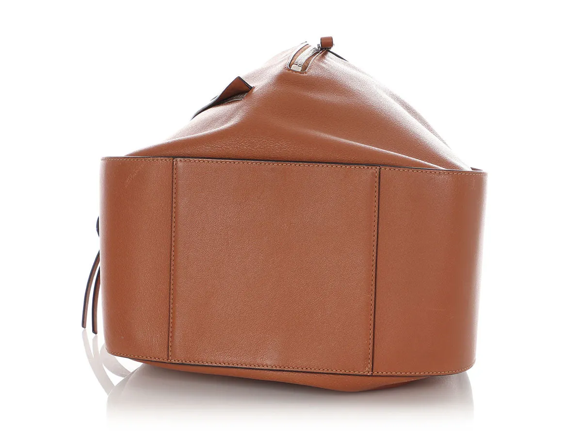 Loewe Small Brown Hammock Bag