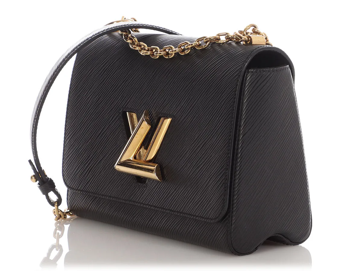 Louis Vuitton Black Epi Twist MM