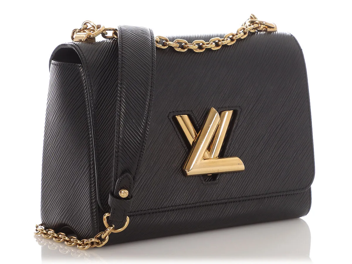 Louis Vuitton Black Epi Twist MM