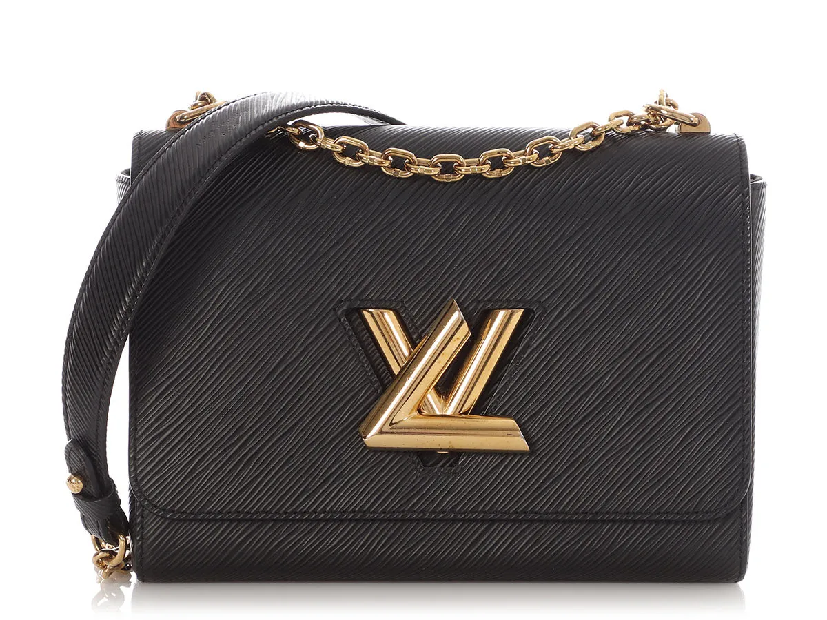 Louis Vuitton Black Epi Twist MM