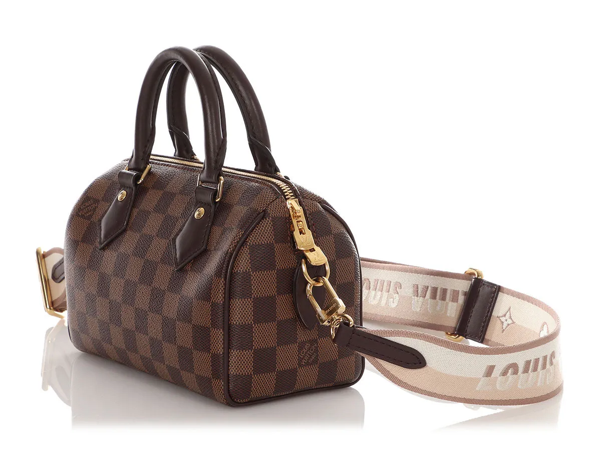 Louis Vuitton Damier Ebne Speedy 20