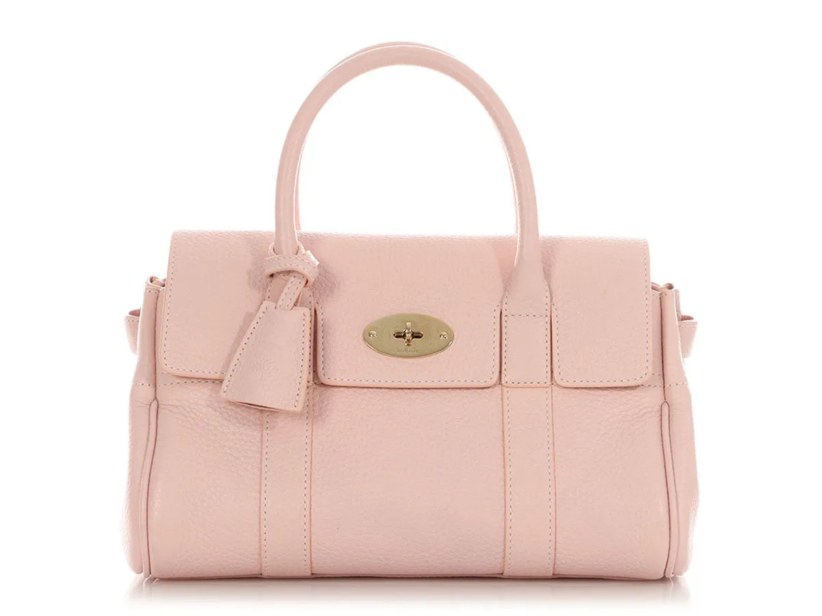 Mulberry Small Light Pink Bayswater
