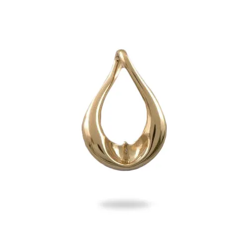 Pick A Pearl Infinity Drop Pendant in Gold