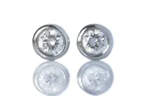 Tiffany & Co. 0.16ct Diamonds by the Yard Platinum Earrings