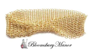 Tiffany & Co. Elsa Peretti 18k Yellow Gold Mesh Bracelet - Medium