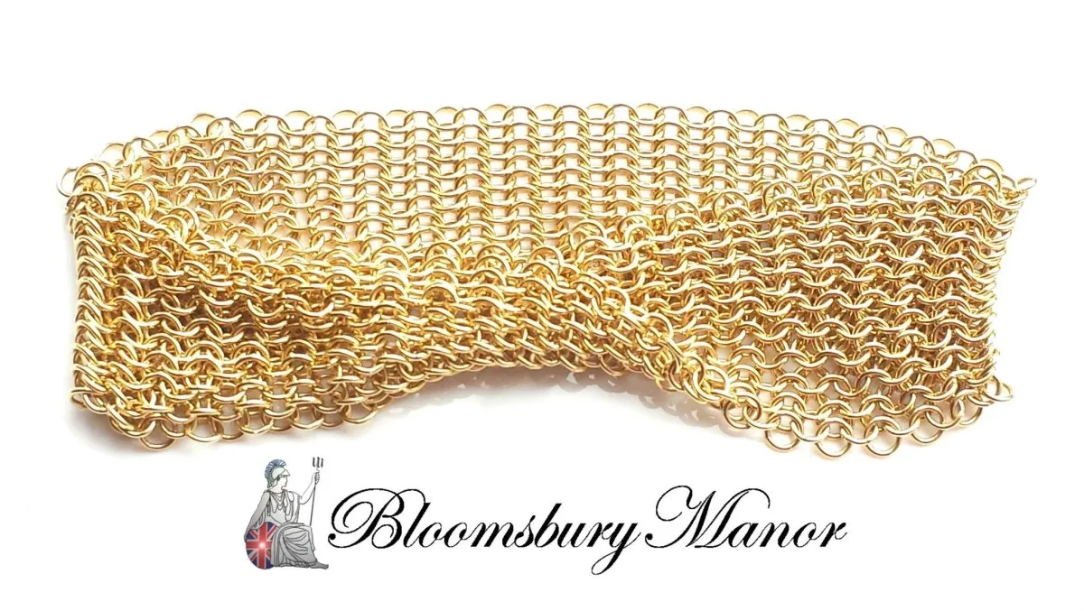 Tiffany & Co. Elsa Peretti 18k Yellow Gold Mesh Bracelet - Medium