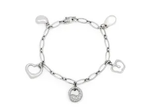 Tiffany & Co. Elsa Peretti Five-Charm Bracelet in Platinum