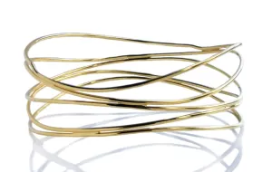 Tiffany & Co. Elsa Peretti Five-Row Wave Bangle