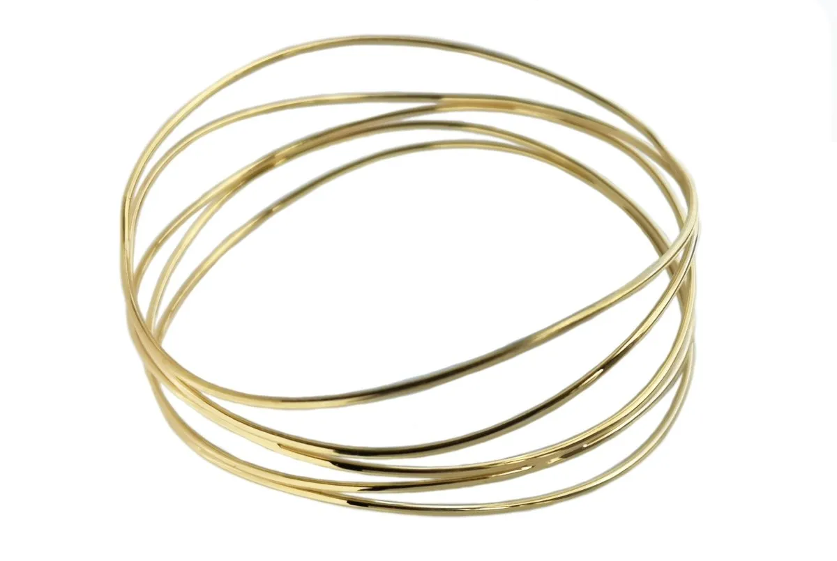 Tiffany & Co. Elsa Peretti Five-Row Wave Bangle