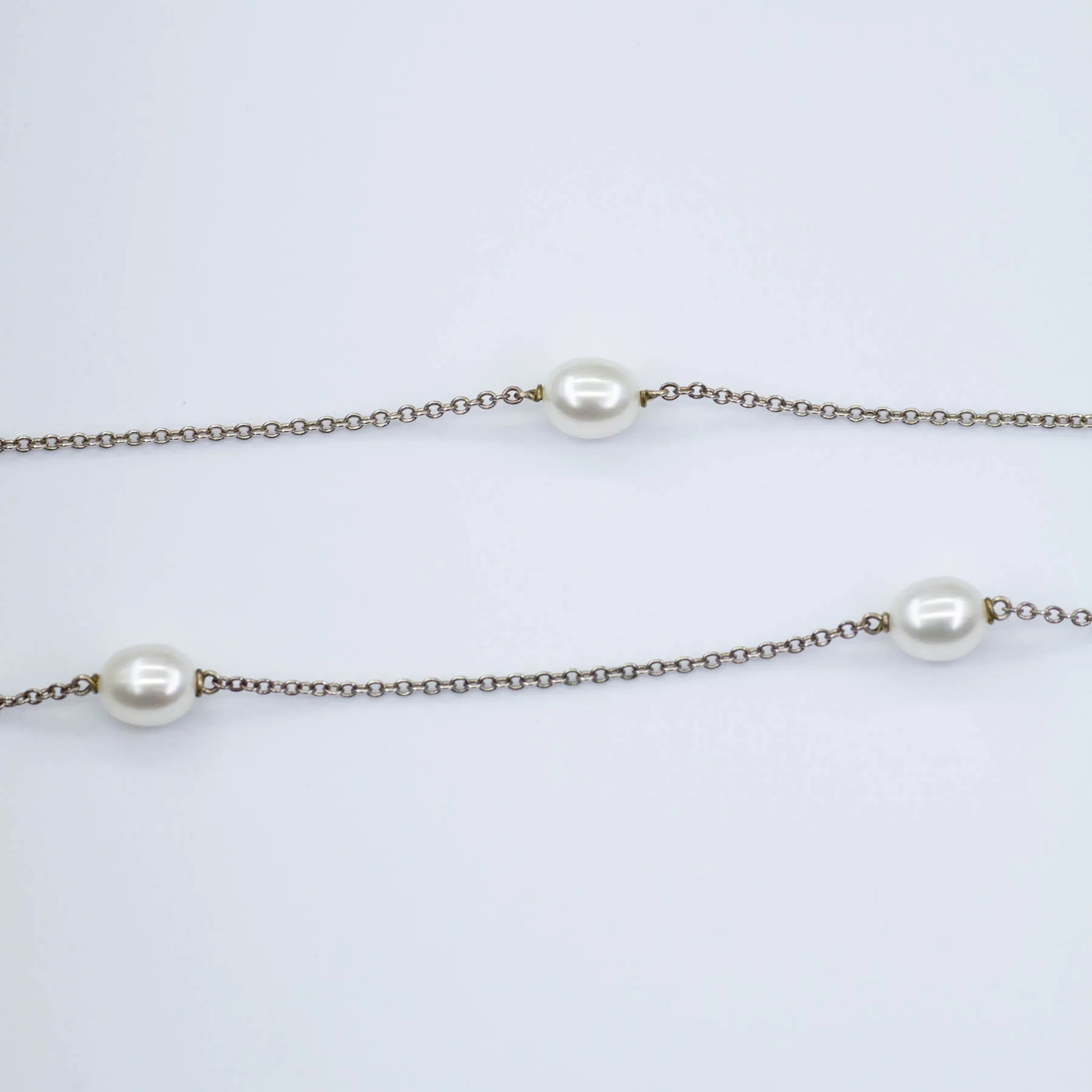 'Tiffany & Co.' Elsa Peretti Fresh Water Pearls Necklace | 16"|