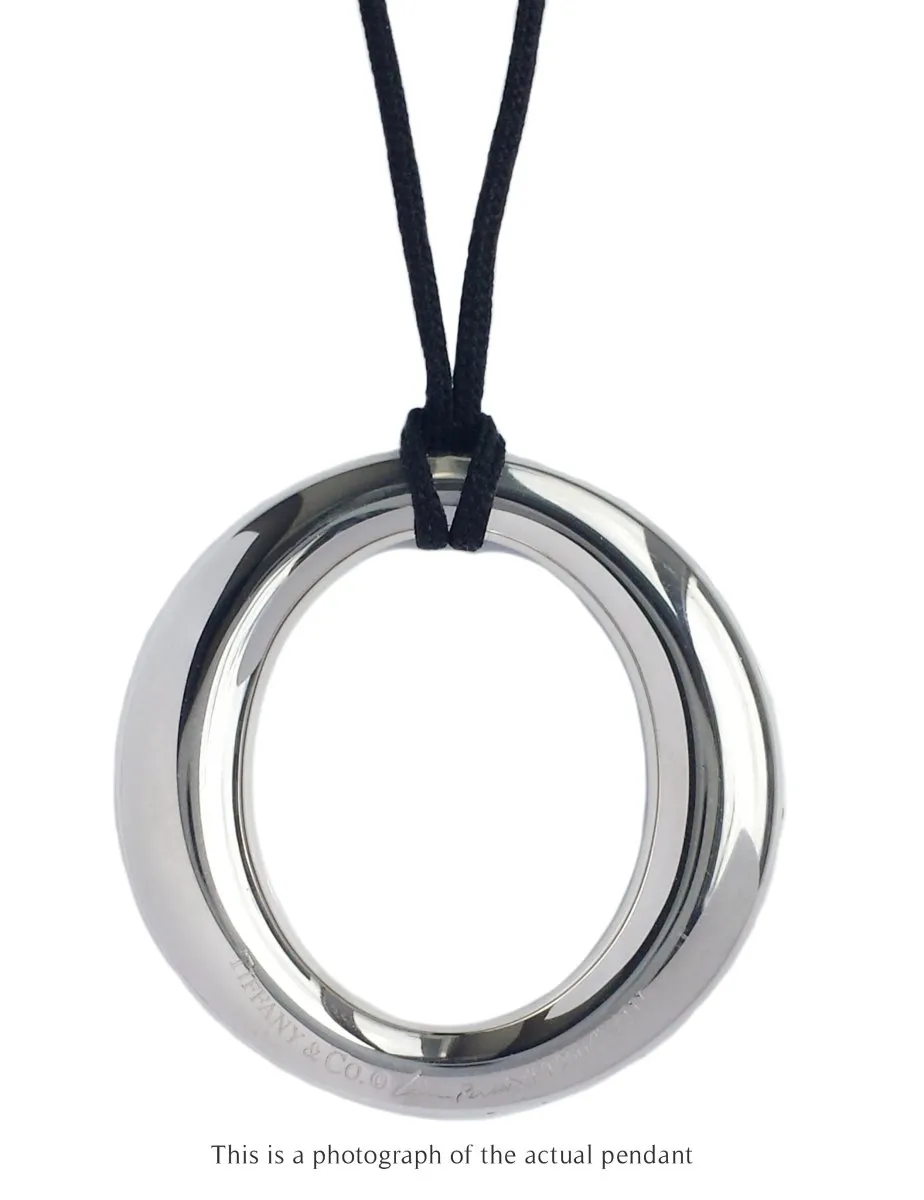 Tiffany & Co. Elsa Peretti Sevillana Pendant in Diamond Pav  Medium