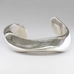 'Tiffany & Co.' Elsa Peretti Swirl Cuff in Sterling