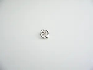 Tiffany & Co Heart SINGLE EARRING Sterling Silver Peretti Open Heart Piercing Parts Replacement