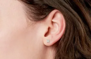 Tiffany & Co. Mini Marquise Cut Victoria Diamond Earrings
