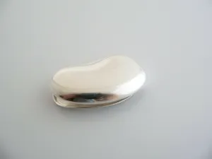 Tiffany & Co Silver Peretti Bean Money Clip Holder Engravable Gift Love