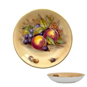 Vintage Aynsley 'Orchard Gold' Small Bowl Signed 'D. Jones'