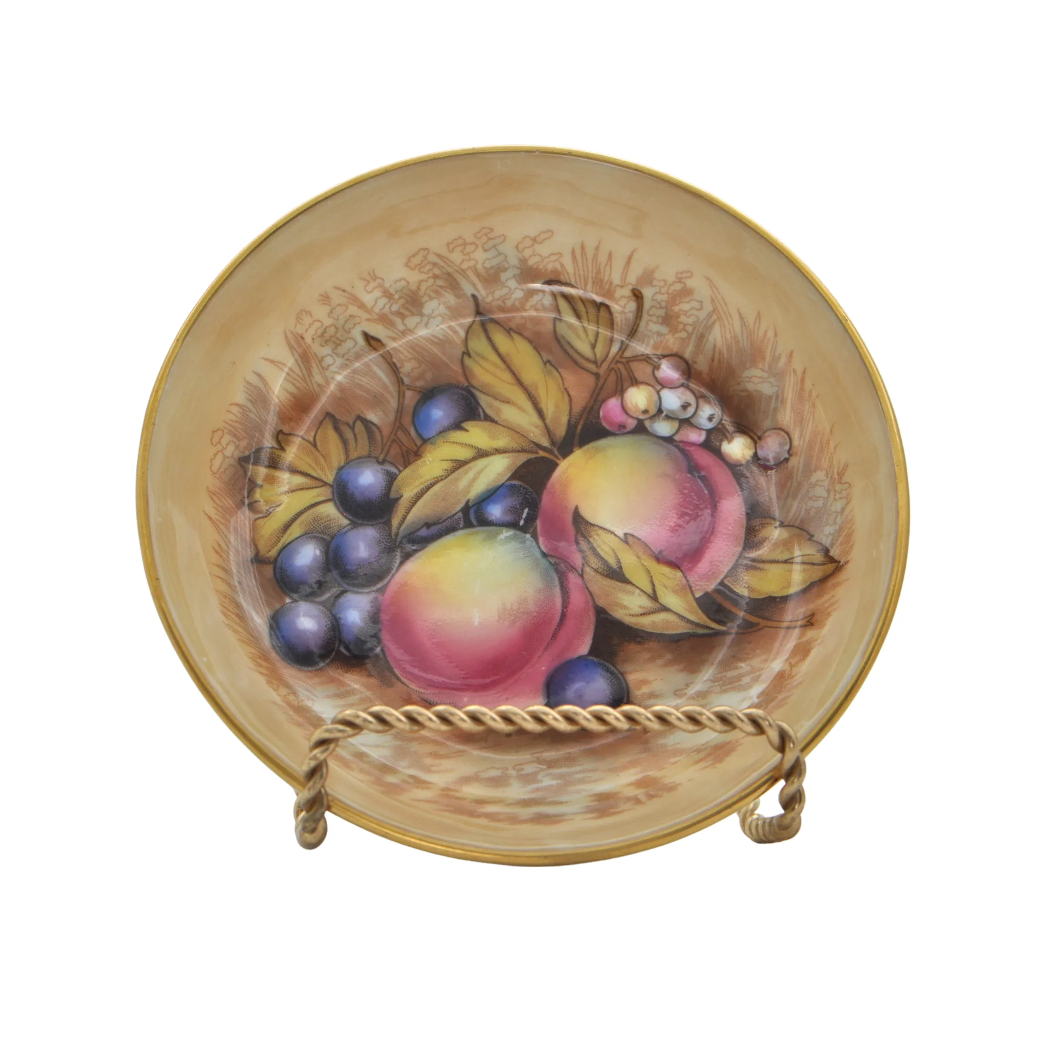 Vintage Aynsley 'Orchard Gold' Small Bowl